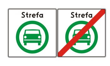 Strefy czystego transportu wyznaczają nowe znaki drogowe
